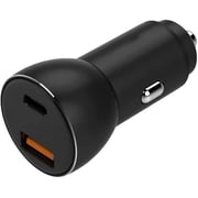 Fitit Dual Port Fast Charging Car Adapter Black