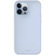 Uniq Lino Hue Silicone Back Cover Blue iPhone 13 Pro