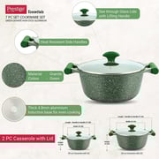 Prestige Granite Non-Stick Aluminium Essentials 7Pcs Set PR80960