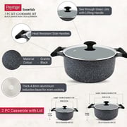 Prestige Granite Non-Stick Aluminium Essentials 7Pcs Set PR80962