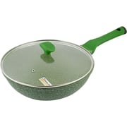 Prestige Granite Non-Stick Aluminium Wok Pan With Lid PR81118