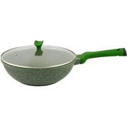 Prestige Granite Non-Stick Aluminium Wok Pan With Lid PR81118