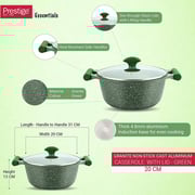 Prestige Granite Non-Stick Aluminium Casserole With Lid PR81111