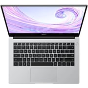 Huawei Matebook D14 Laptop - 11th Gen Core i5 2.40GHz 8GB 512GB Shared Win11Home 14inch FHD Mystic Silver English/Arabic Keyboard NobelD-WDH9D