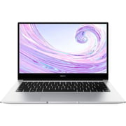 Huawei MateBook D14 (2020) Laptop - 11th Gen / Intel Core i7-1165G7 / 14inch FHD / 16GB RAM / 512GB SSD / Shared Intel Iris Xe Graphics / Windows 11 Home / English & Arabic Keyboard / Mystic Silver / Middle East Version - [NobelD-WFE9A]