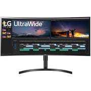 LG Monitor UltraWide Curved QHD, 38inch HDR IPS Display- 38WN75C-B