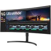 LG Monitor UltraWide Curved QHD, 38inch HDR IPS Display- 38WN75C-B