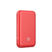 Green Lion Magnetic Suction Power Bank 5000mah - Red