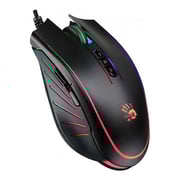 Bloody P81s Activated Starlight Usb Rgb Light Strike Gaming Mouse - Black / Curve
