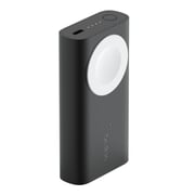 Belkin Boost Charge Portable Powerbank 2200mah With Built In Apple Watch Charger Lightweight & Compact Design, Travel-friendly, 63-hours Of Charge, Micro Usb Cable Included, Four Led Light Indicator - Black