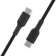 Belkin BoostCharge E Braided USB-C To USB-C Cable 1m Black