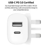 Belkin Dual Port Wall Charger White