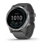 Garmin Vivoactive 4 Shadow Grey with Silver Hardware 45mm Smartwatch