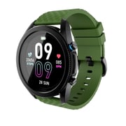 Intex Fitrist Active Smart Watch, Fitness Tracker, Call Function With 45 Days Backup (Military Green)