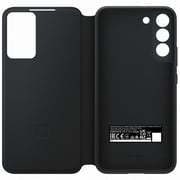 Samsung Clear View Cover Black Galaxy S22+