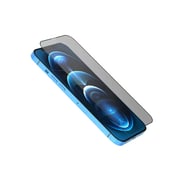 Levelo Anti-static Twice Tempered Glass Screen Protector For Iphone 12 / 12 Pro - Black