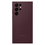 Samsung Smart Clear View Cover Burgundy Galaxy S22 Ultra