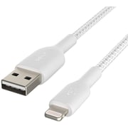 Belkin Braided Lightning Cable 2m White