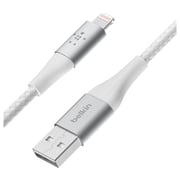 Belkin Braided Lightning Cable 2m White