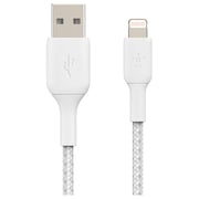 Belkin Braided Lightning Cable 2m White