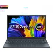Asus Zenbook 13 UM325UA-OLED0R5W Slim Laptop – Core Ryzen 5 2.1GHz 8GB 512GB Shared Win11Home 13.3inch FHD OLED Grey English/Arabic Keyboard