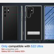 Spigen Ultra Hybrid S Designed For Samsung Galaxy S22 Ultra Case Cover (2022) - Crystal Clear