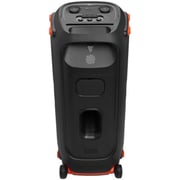 JBL Partybox 710 Party Speaker with 800W RMS Powerful Sound, Built In Lights, Splashproof Design, Smooth-Glide Wheels, Dual Connect, Sound Effects, Karaoke Mode - Black
