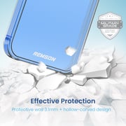 Remson Impact Pro + Crystal Clear Case Cover Compatible With iPhone 13 Pro 6.1 Inches