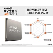 Amd Ryzen 5 5600x Desktop Processors 6 Core -12 Thread Processors -tdp 65w,35mb Cache Silver