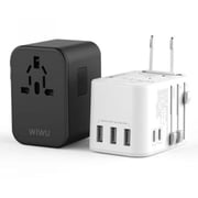 WIWU Universal Plug Adaptor Black