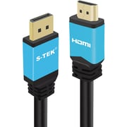 S-tek Display Port To Hdmi Cable Male To Male Dp To Hdmi For Hdtv And Monitor Cable 3mtr
