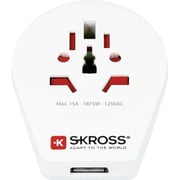 Skross 1500268 World To US Travel Adapter