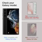 Spigen Neo Flex Optical Designed For Samsung Galaxy S22 Ultra Screen Protector (2022) [2 Pack] - Case Friendly Flexible Film