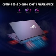 لاب توب الألعاب أسوس ROG Strix G15 G513IE-HN006W - معالج Core Ryzen 7 (2.9 جيجاهرتز)، ذاكرة رام 16جيجاهرتز، ذاكرة تخزين داخلية 1 تيرابايت، نظام تشغيل Win11Home، شاشة 15.6 بوصة FHD، لون رمادي إكليبس، بطاقة رسومات NVIDIA GeForce RTX 3050 Ti سعة 4 جيجابايت