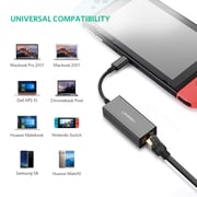 Ugreen USB-C To Gigabit Ethernet Network Adaptor Black