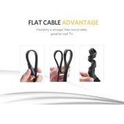 كيبل HDMI مسطح أسود 3 أمتار من يوغرين