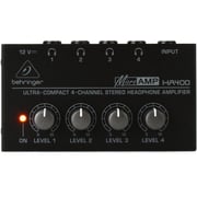 Behringer Microamp Ha400 Ultra-compact 4-channel Stereo Headphone Amplifier