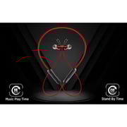 Intex BT Musique Bass Wireless Sports Headset Black/Red
