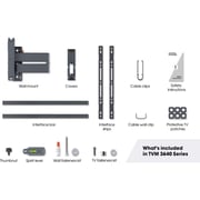 Vogel TVM 3645 Full Motion TV Wall Mount Black