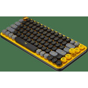 Logitech Pop Keys Wireless Mechanical Keyboard Blast Yellow