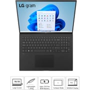 LG Gram 17Z90P Ultra-lightweight Laptop Core i7-1165G7 2.80GHz 16GB 1TB SSD Intel Iris Xe Graphics Windows 11 Home 17inch WQXGA Black