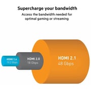 Belkin 48gbps Hdmi Cable For Apple Tv - Black