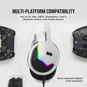 Remson Kyma 7.1 Rgb Usb Gaming Headset Noise Cancelling Over Ear Headphone With Mic, Led For Pc Ps4 Laptop Mac Nintendo, Ps4, Pc, Xbox