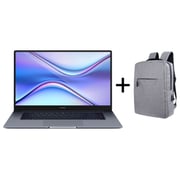 Honor MagicBook X 15 BBR-WAI9 Laptop - Core i3 2.10GHz 8GB 256GB Shared Win10Home 15.6inch FHD Space Grey English/Arabic Keyboard