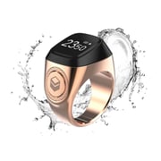 Iqibla - Smart Tasbih Zikr Ring - Rose Gold - 20mm