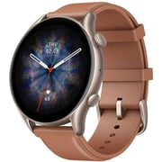 Amazfit A2040 GTR 3 Pro Smart Watch Brown Leather Demo