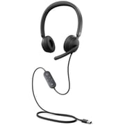 Microsoft 6ID-00021 Wired Over Ear USB Headset Black