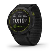Garmin Enduro Carbon Gray Dlc Titanium With Ultrafit Nylon Strap