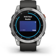 Garmin 010-02582-01 Epix Gen 2 Smart Watch Slate Steel
