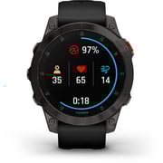Garmin 010-02582-11 Epix Gen 2 Sapphire Smart Watch Black Titanium